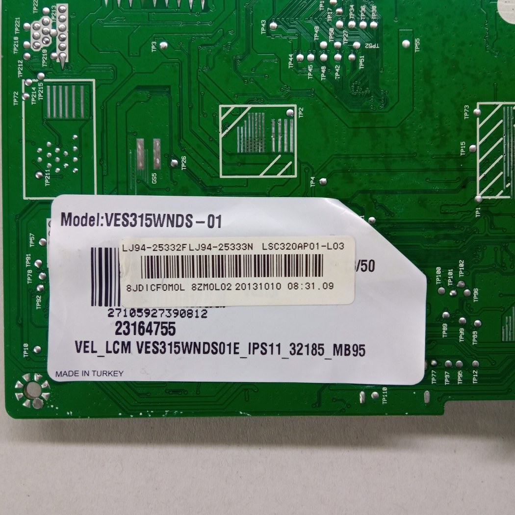 TK227 DUAL DLE32H182A2 10087673 TCON LSC320AP01-L04 320CODESIGNS4LV0.2